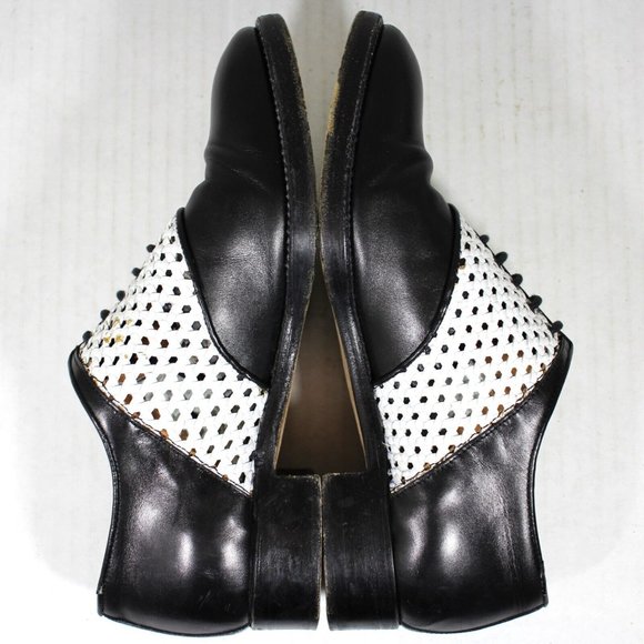 Hermes Weave Oxfords Rare Womens A1277 - Picture 5 of 11